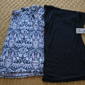 Amana Floral And Terra Sky Blouses